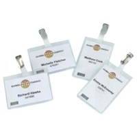 Durable VISITOR BADGE 60X90MM PK25