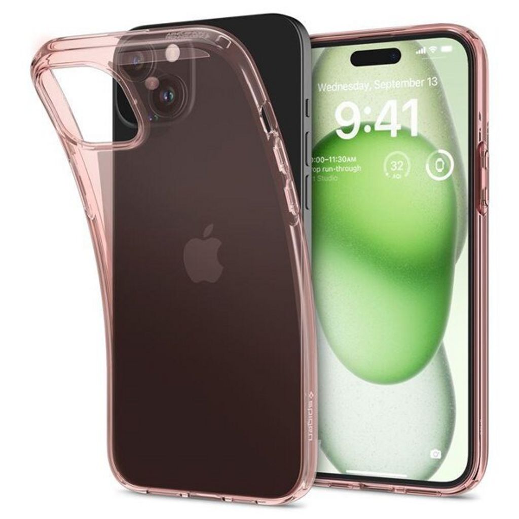 EU Product - iPhone 15 Plus Crystal Flex Case - Rose Crystal thumbnail