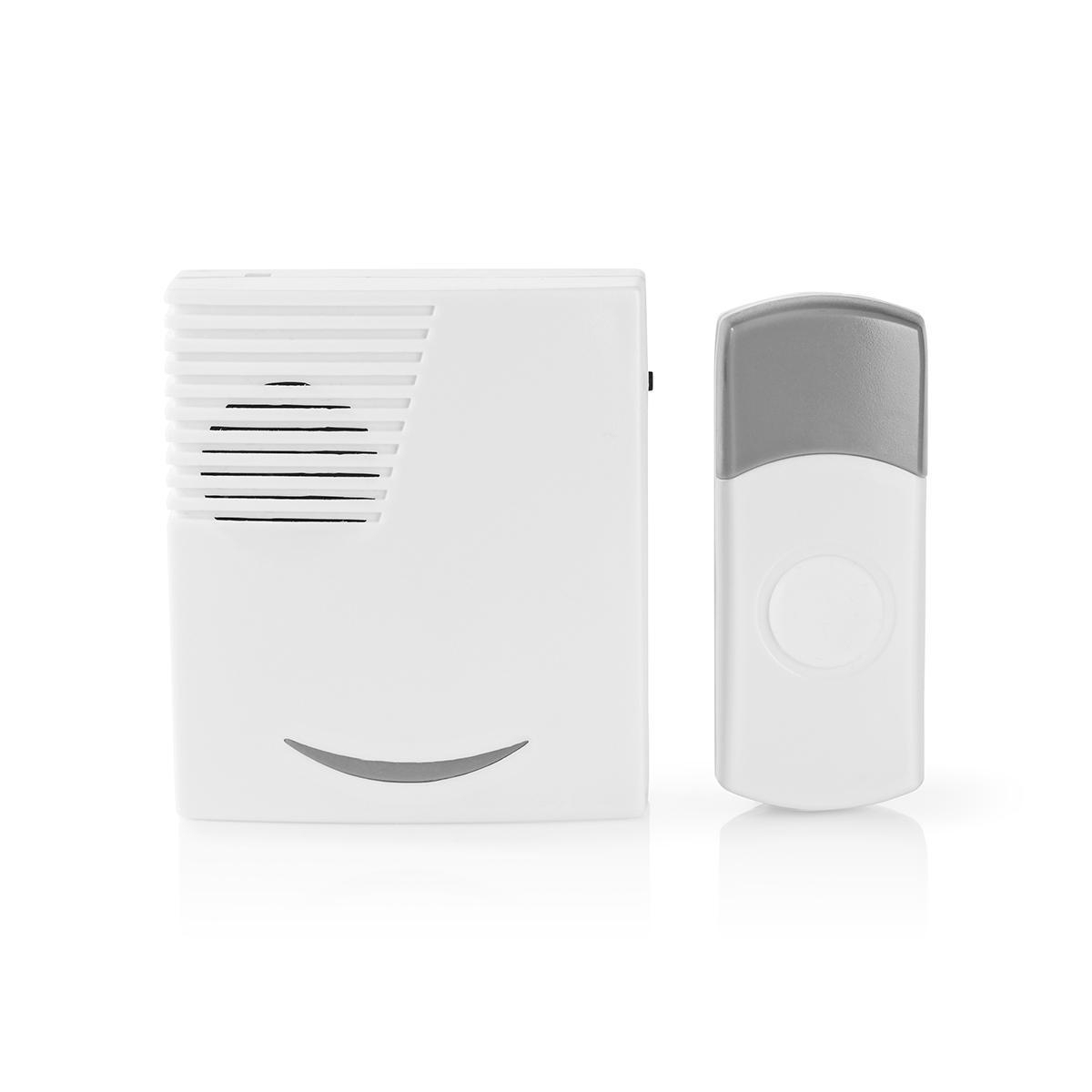 EU Product - Wireless Doorbell, 100m, 80dB - White thumbnail
