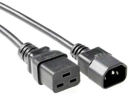 Image of Microconnect PE0191450 power cable Black 5 m C19 coupler C14 coupler