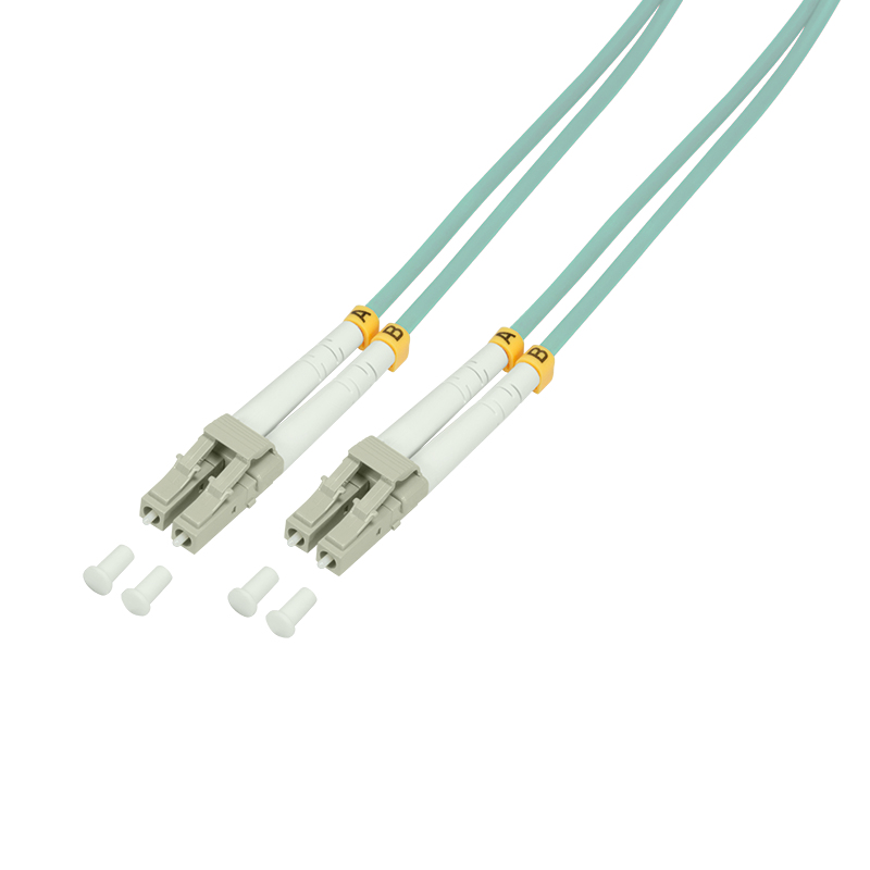 Photos - Cable (video, audio, USB) LogiLink 3m, LC - LC fibre optic cable OM3 Blue FP3LC03 