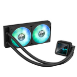 ASUS PRIME LC 240 ARGB 240mm Liquid CPU Cooler, ARGB Fans, Customisable Infinity Mirror Lenses