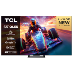 TCL C74 Series 65C745K TV 165.1 cm (65") 4K Ultra HD Smart TV Wi-Fi Black