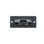 Kramer Electronics Wall Plate Insert − 15−pin HD (F/F) outlet box Black