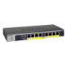 NETGEAR GS108PP Unmanaged Gigabit Ethernet (10/100/1000) Power over Ethernet (PoE) Black