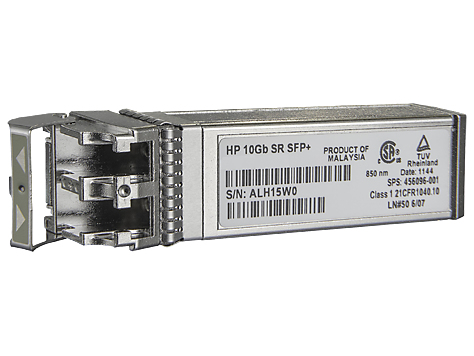 HPE 10G SFP+ SR network transceiver module 10000 Mbit/s SFP+ 850 nm