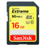 SanDisk 16GB Extreme SDHC U3/Class 10 2-pack UHS-I