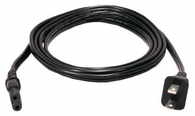 Microconnect PE110718 power cable Black 1.8 m Power plug type A C7...