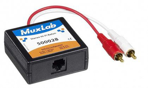 Cablenet Muxlab Stereo Hi-Fi Balun (RCA)