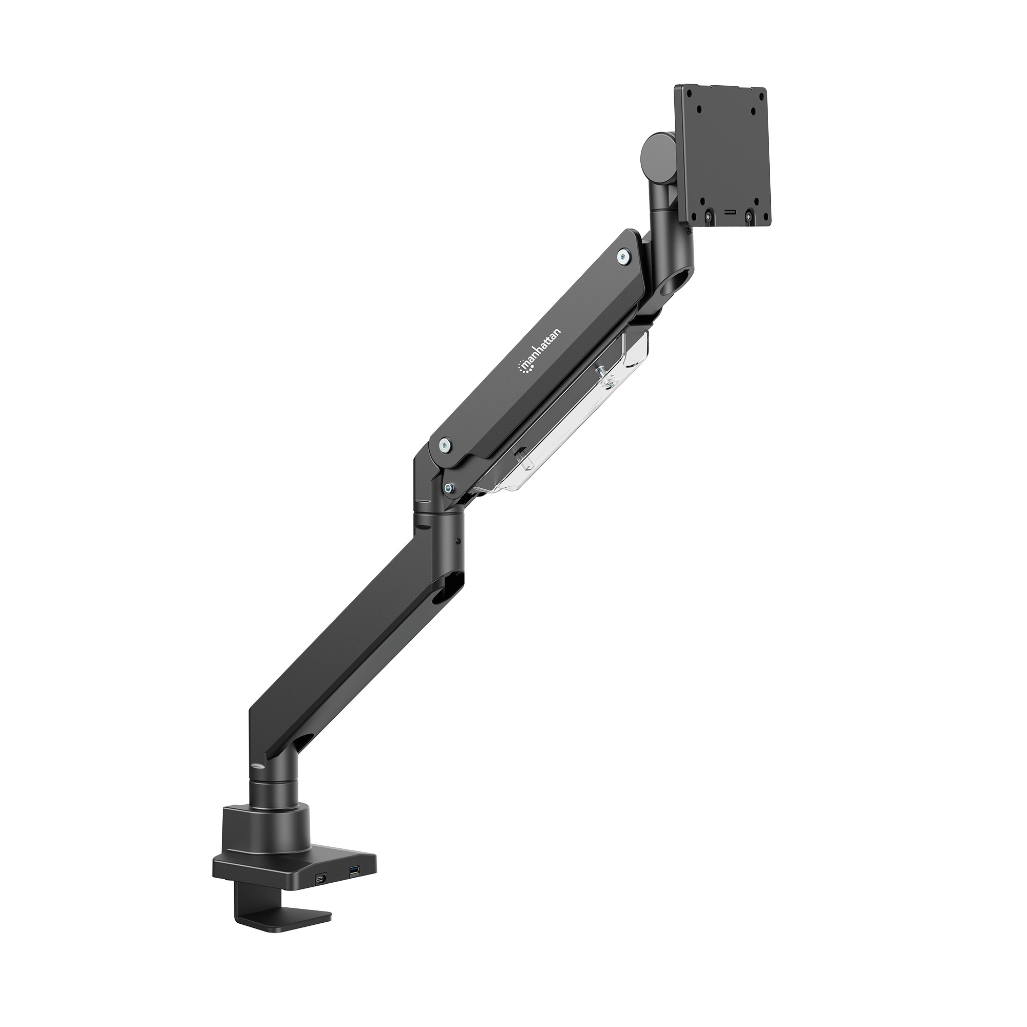 Manhattan TV & Monitor Mount. Desk. Full Motion (Gas Spring). Scre