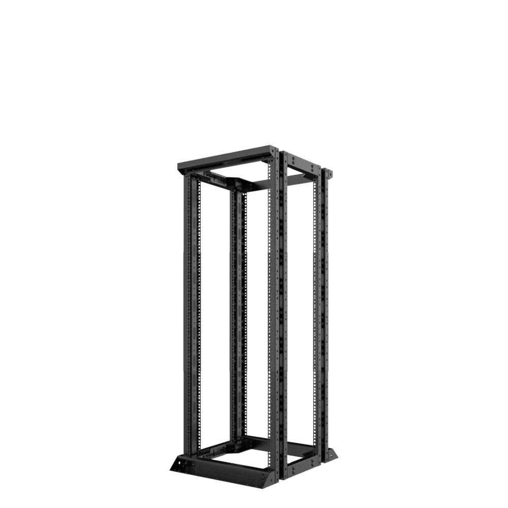 Lanview ROF36UDF86BL rack cabinet 36U Freestanding rack Black