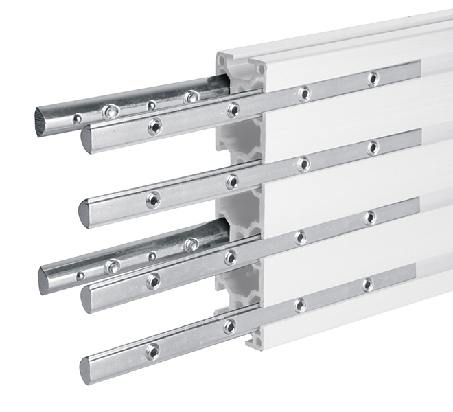 Image of B-Tech System X Horizontal Rail Extension Kit