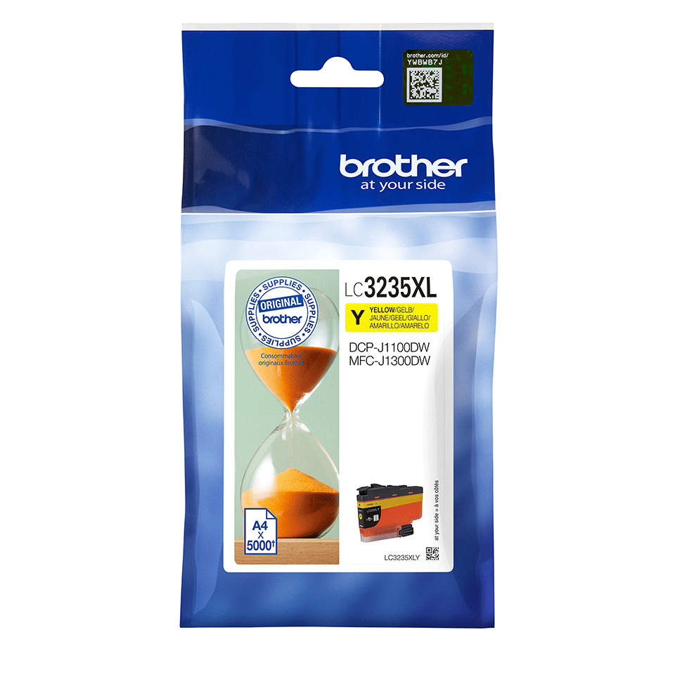 Image of Brother LC-3235XLY Ink cartridge yellow, 5K pages for Brother...