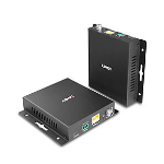 Lindy 39347 AV extender AV transmitter & receiver Black