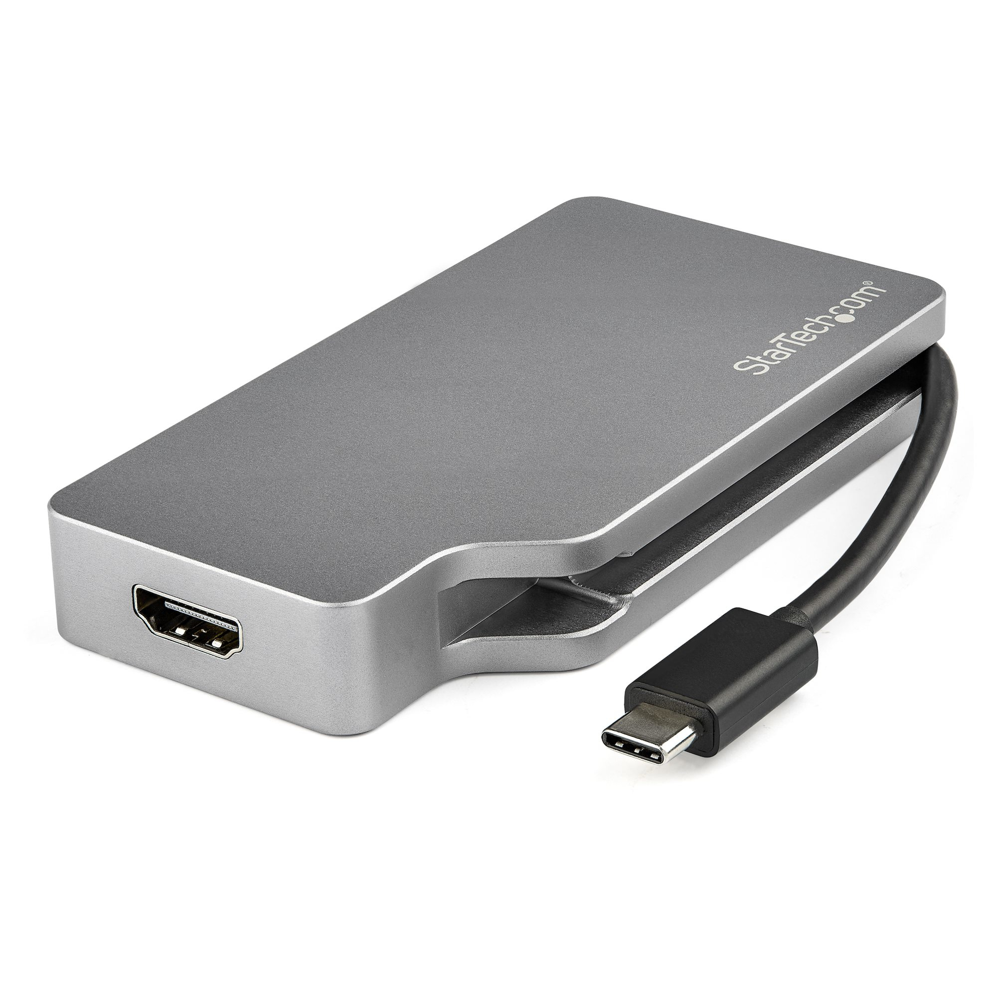 Image of StarTech.com USB C Multiport Video Adapter w/ HDMI, VGA, Mini...