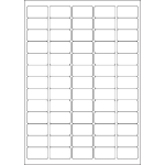 ValueX Multipurpose Label 38.1x21.2mm 65 Per A4 Sheet White (Pack 6500 Labels) - 15159SM