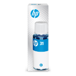 HP 31 70-ml Cyan Original Ink Bottle
