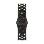 Apple MG9X4ZM/A slimme draagbare accessoire Band Zwart Aluminium, Fluorelastomeer