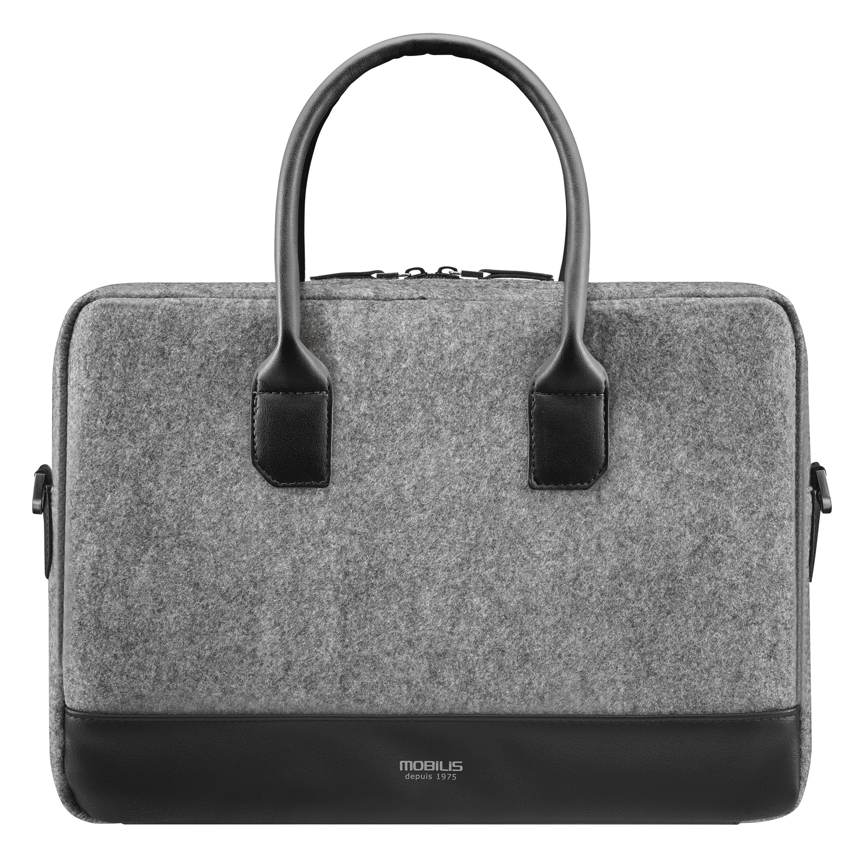 Mobilis 042002 laptop case 35.6 cm (14") Briefcase Grey