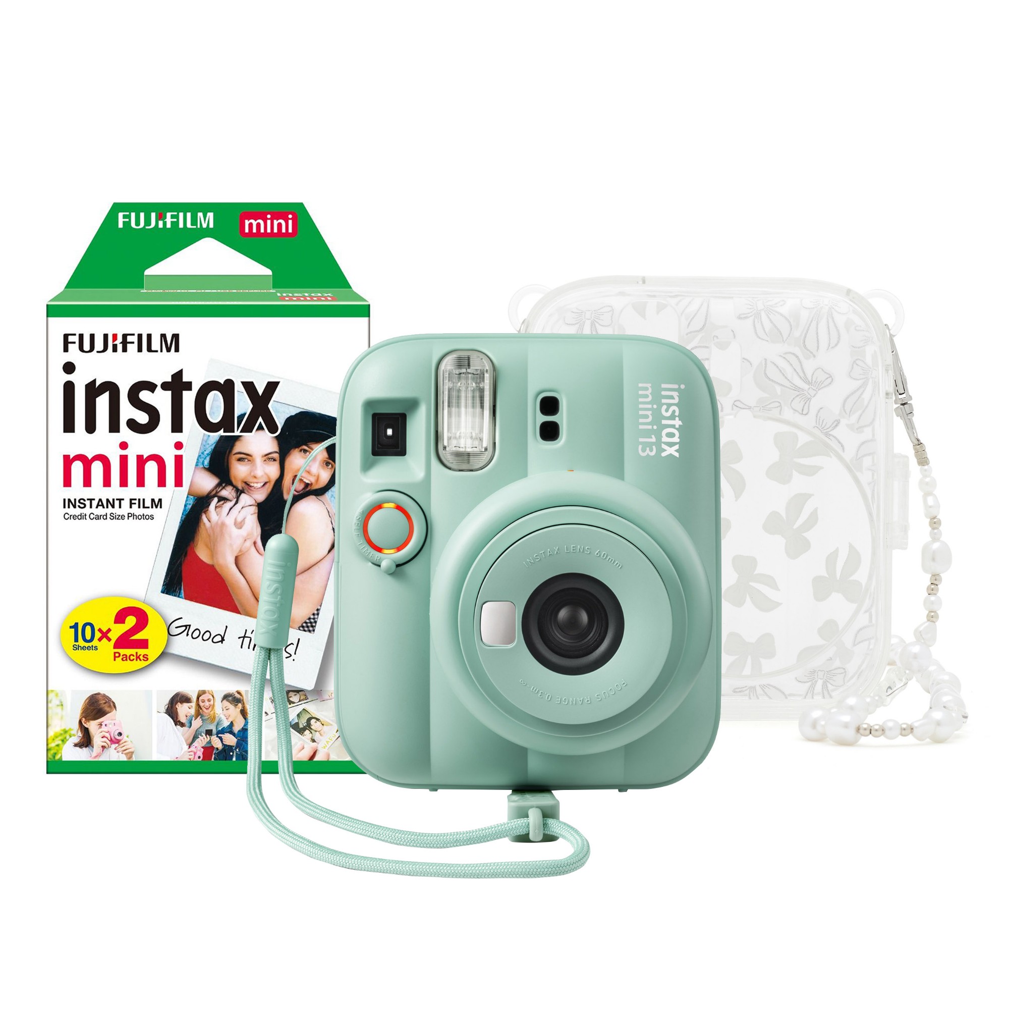 Fujifilm Instax Mini 13 Instant Camera - Lagoon Green - Camera + 20 Sh