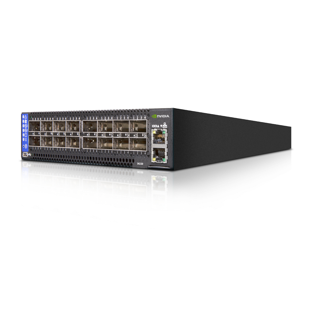 Image of Nvidia SN2100 Managed L2/L3 1U Black