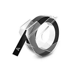 DYMO 520109 label-making tape White on black