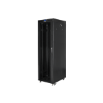 Lanberg FF01-8842-12B rack cabinet 42U Freestanding rack Black