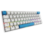 Sharkoon SGK50 S4 toetsenbord Thuis USB QWERTZ Duits Wit