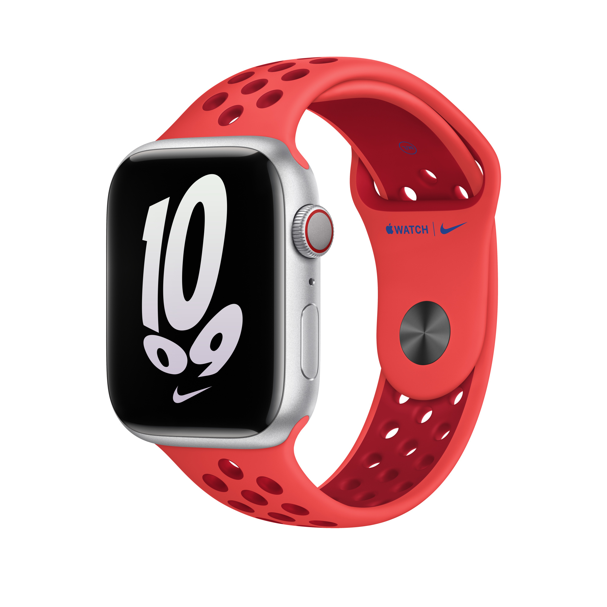 Photos - Smartwatch Band / Strap Apple MPHA3ZM/A Smart Wearable Accessories Band Red Fluoroelastomer 