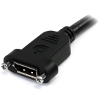 StarTech.com DPPNLFM3PW DisplayPort-kabel 0,9 m Svart