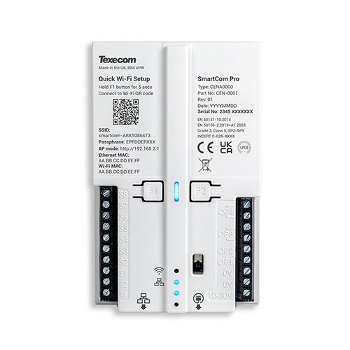 SmartCom Pro module with  Premier Elite or Pins input  and Wi-Fi or LAN connection