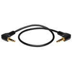 Tripp Lite P312-001-2RA audio cable 11.8" (0.3 m) 3.5mm Black