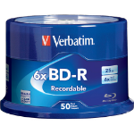 Verbatim 98397 blank Blu-Ray disc BD-R 25 GB 50 pc(s)