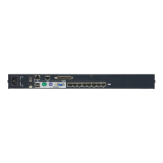 ATEN 1-Lokale/externe gedeelde toegang, 8-poorts Cat 5 KVM over IP-switch met poort serieschakeling