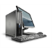 HP Compaq Pro 6200 Pro SFF + LA1905wg i5-2400 Intel® Core™ i5 4 GB DDR3-SDRAM 500 GB HDD Windows 7 Professional PC Black