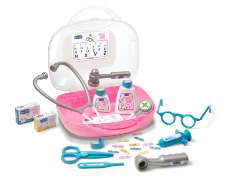 Image of Smoby Peppa doctor suitcase - Medicine & health - Playset - 3...