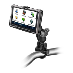 RAM Mounts Handlebar U-Bolt Mount for Garmin nuvi 1300 & 2400 Series + More