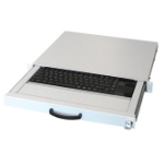 aixcase AIX-19K1UKUSTP-W toetsenbord USB US International Wit