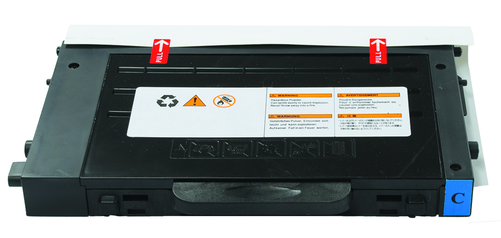 Image of CTS Wholesale Remanufactured Samsung CLP510 Cyan Toner Ctg CLP-510D5C