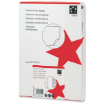 5Star 913977 self-adhesive label Rounded rectangle Removable White 2100 pc(s)