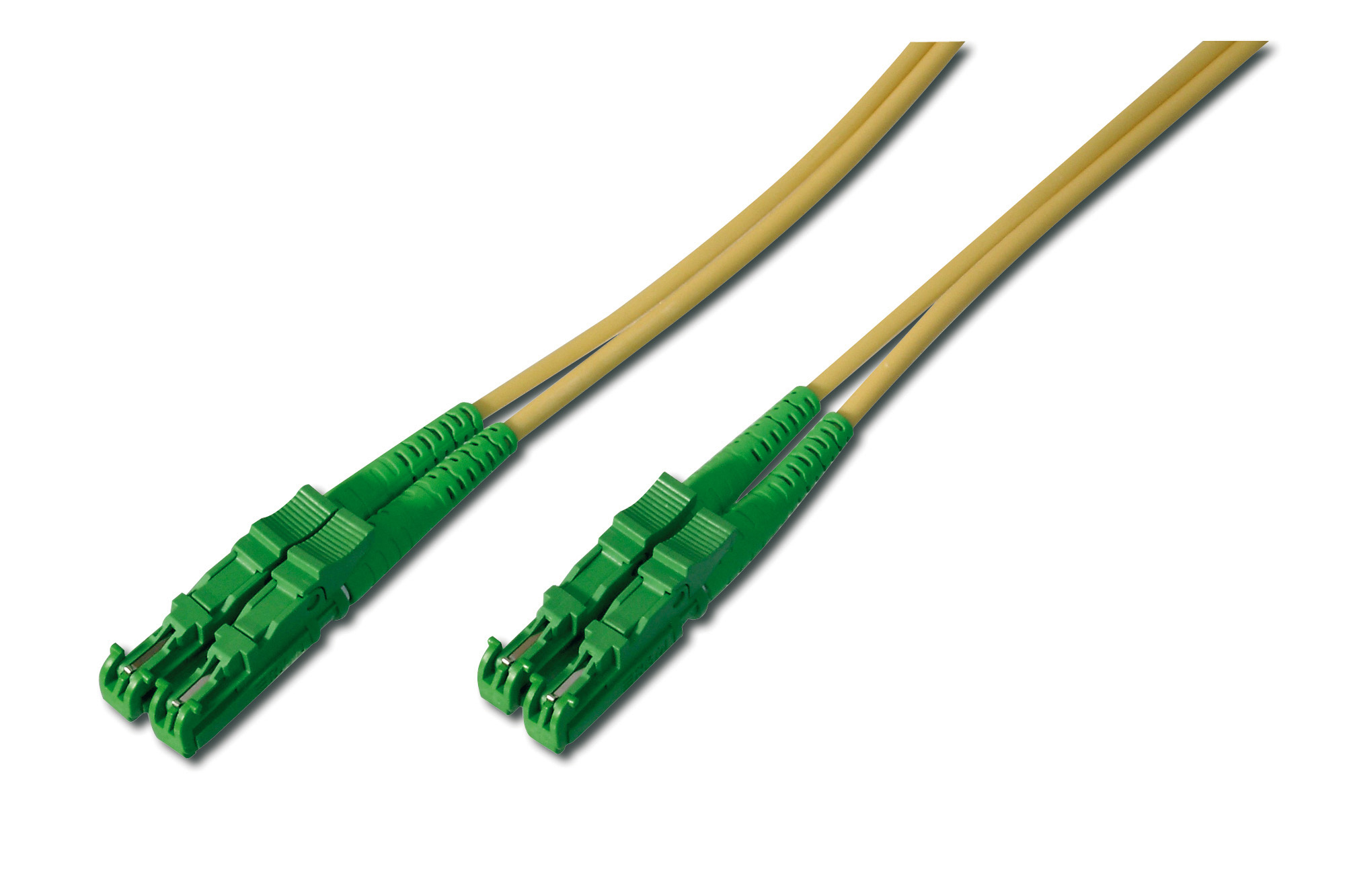 Image of Digitus Fiber Optic Patch Cord, E2000 (8° APC) to E2000 (8°...