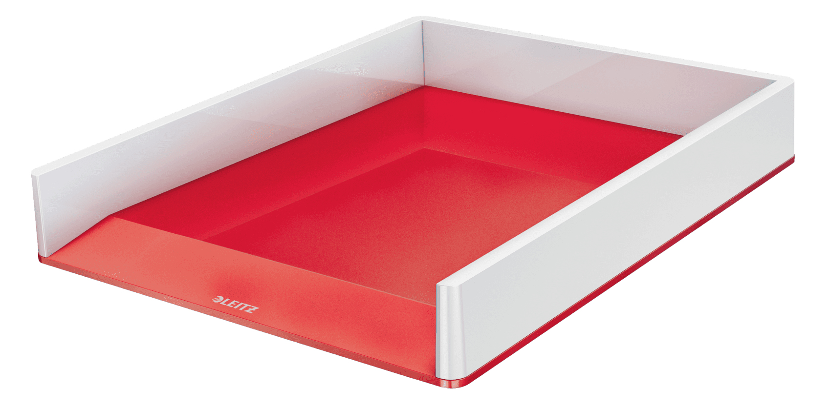 Image of Leitz WOW file storage box Polystyrene (PS) Red, White