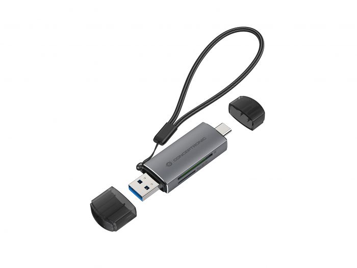 Image of LevelOne Conceptronic BIAN05G 2-in-1 USB 3.0 Dual Plug Card...