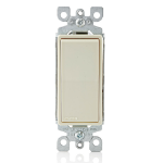 Leviton 5601-2T light switch Metal, Thermoplastic Almond