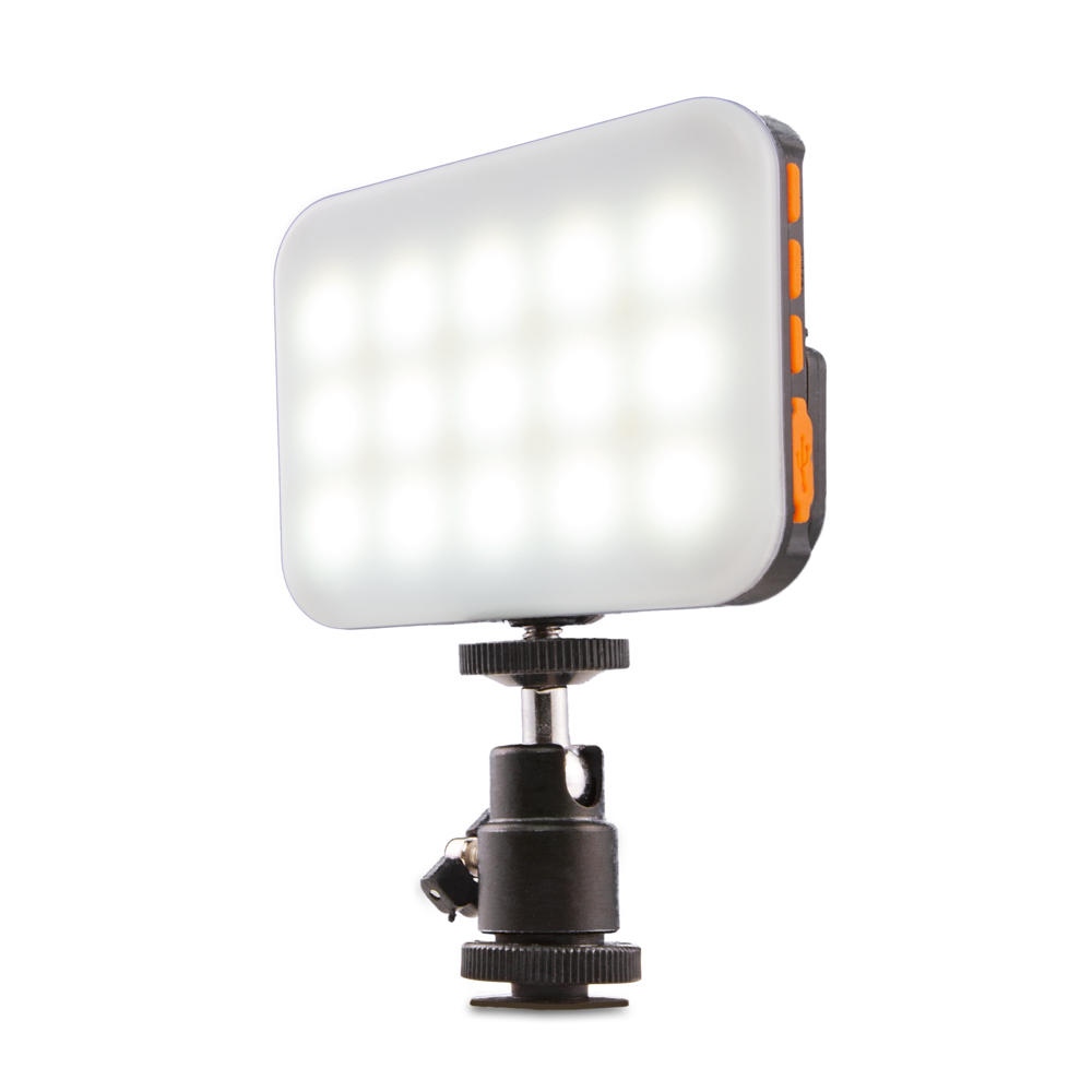 The Padcaster PCLED floodlight LED Black, White