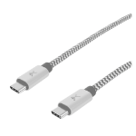 Perfect Choice PC-101697 cable USB USB 2.0 1 m USB C Blanco, Gris