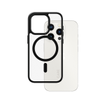 PanzerGlass CARE by ® Flagship Case Transparent Urban Combat w. Black MagSafe iPhone 15 Pro