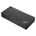 Lenovo 40AY0135UK laptop dock & poortreplicator Bedraad USB 3.2 Gen 1 (3.1 Gen 1) Type-C Zwart