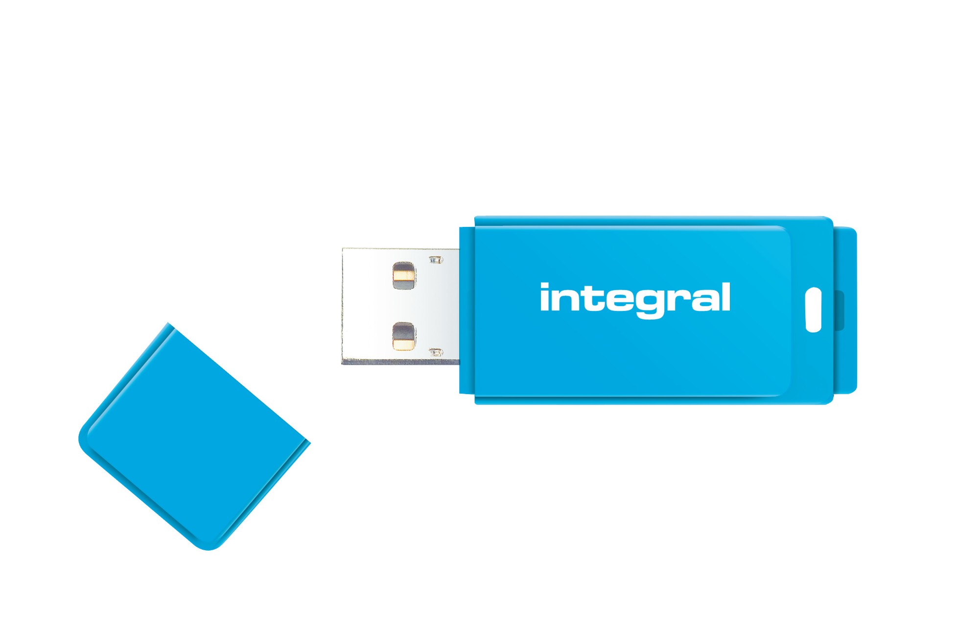 Integral Blue 8Gb Usb2.0 Drive Neon