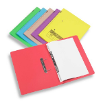 Rexel Jiffex Foolscap Transfer File Green (50)